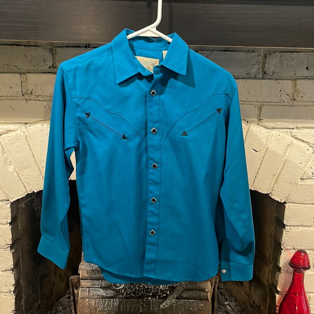 Girls Western Show Shirt